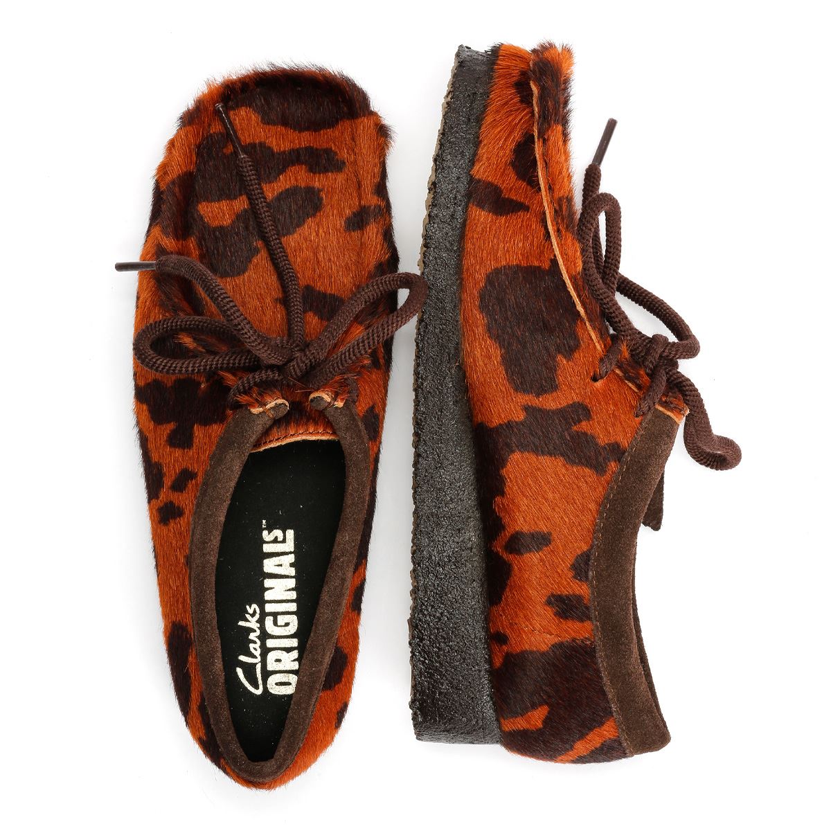 Clarks Originals Wallabee Chaussures Marron Pour Femmes