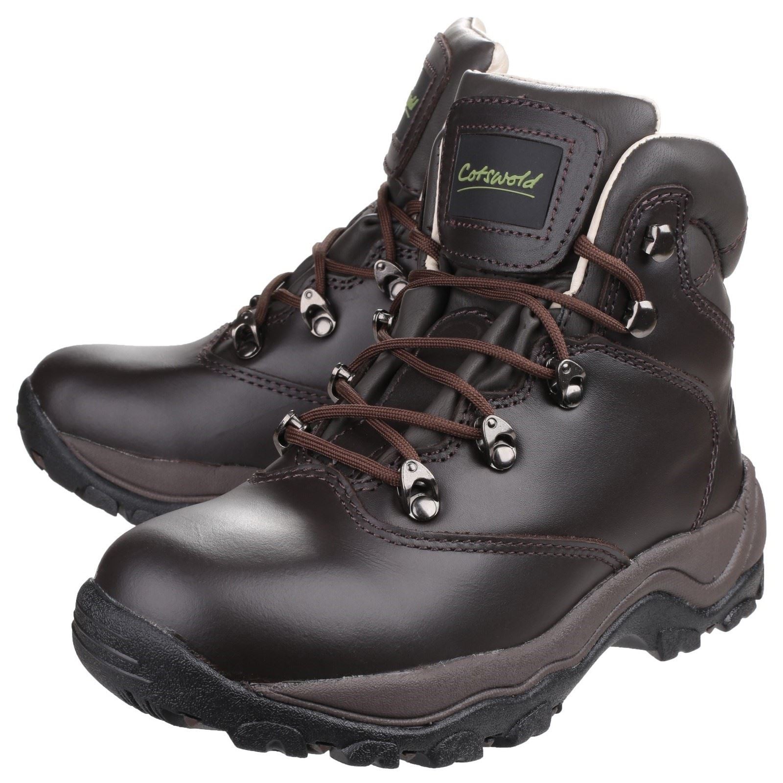 Cotswold Winstone Bottes De Randonnée En Cuir Pour Femme, Marron