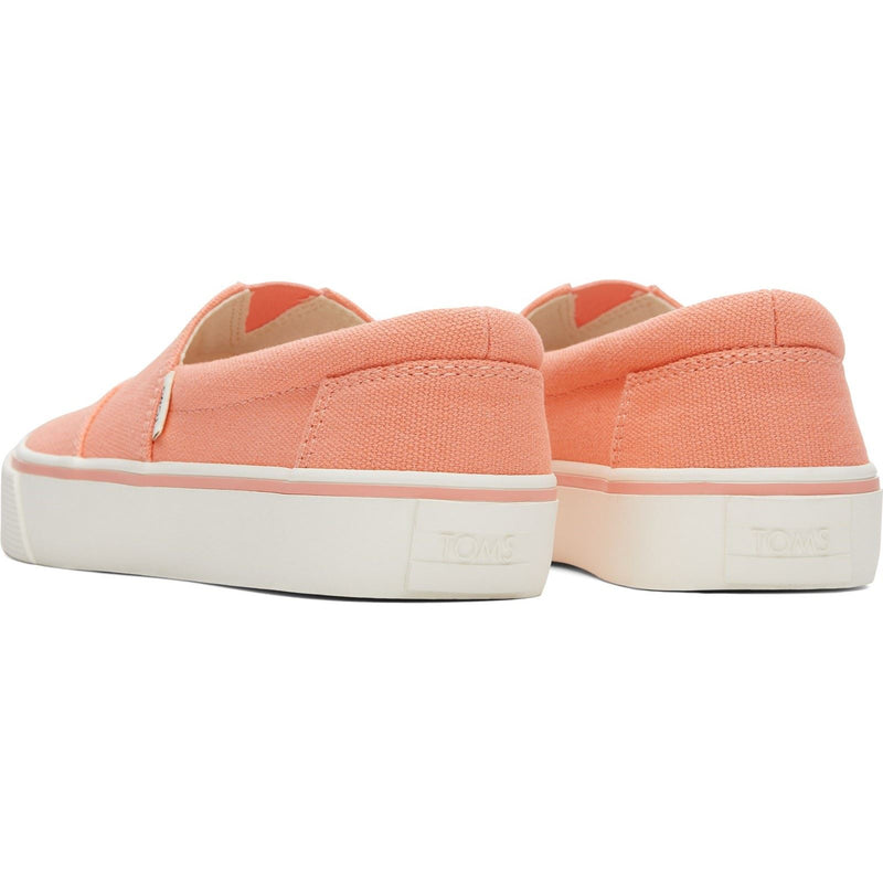 TOMS Alpargata Fenix Slip On Espadrilles Orange Pour Femmes