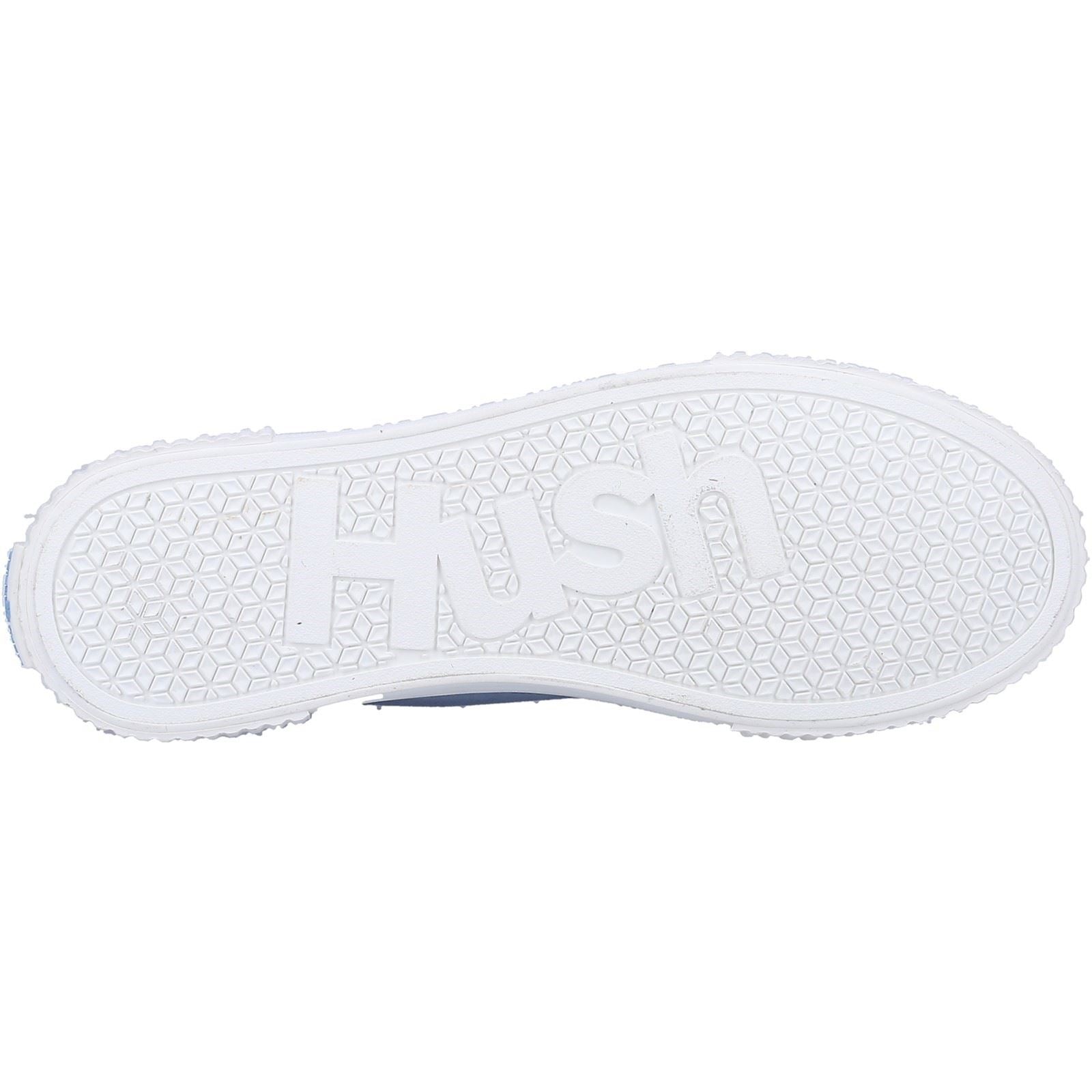 Hush Puppies Brooke Baskets En Tissu Bleu Pour Femme.
