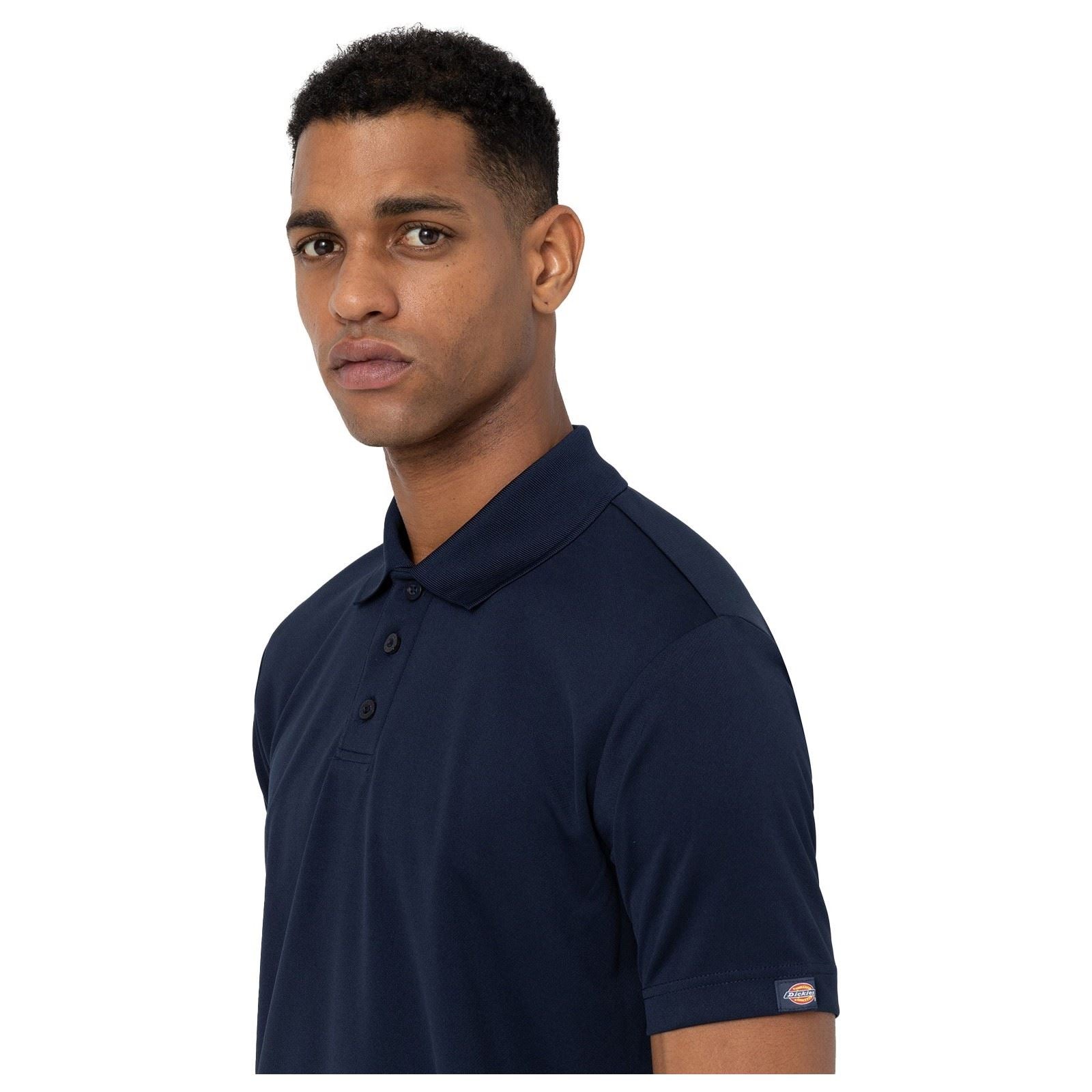 Dickies Everyday Polo Bleu En Polyester Pour Homme