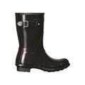 Hunter Original Short Gloss Bottes En Caoutchouc Pour Femmes, Noires