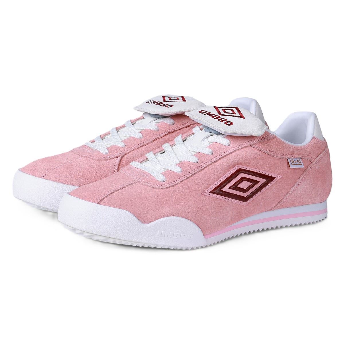 Umbro 5V5 Baskets Roses Suède