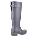 Hunter Original Tall Back Adjustable Bottes En Caoutchouc Pour Femmes, Noires