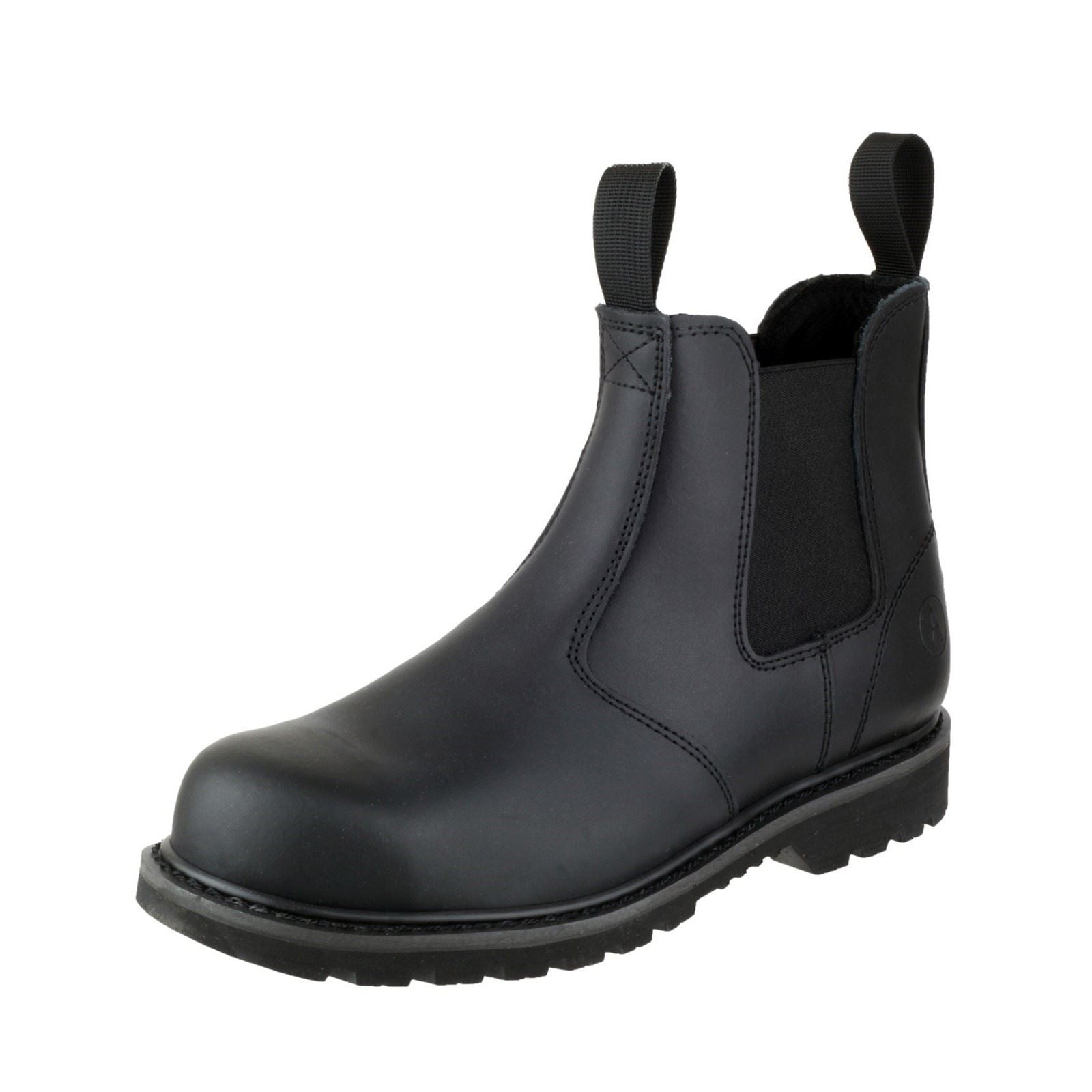 Amblers Safety Bottes De Sécurité En Cuir Noir Fs5