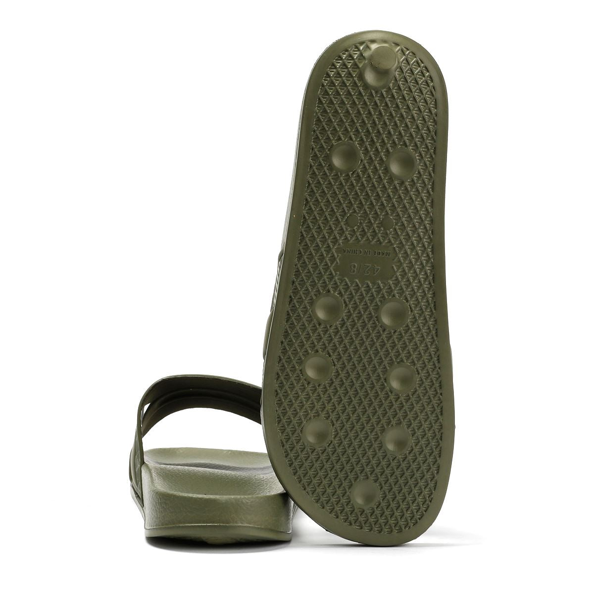 Penguin Paradise Tongs Vertes Pour Hommes