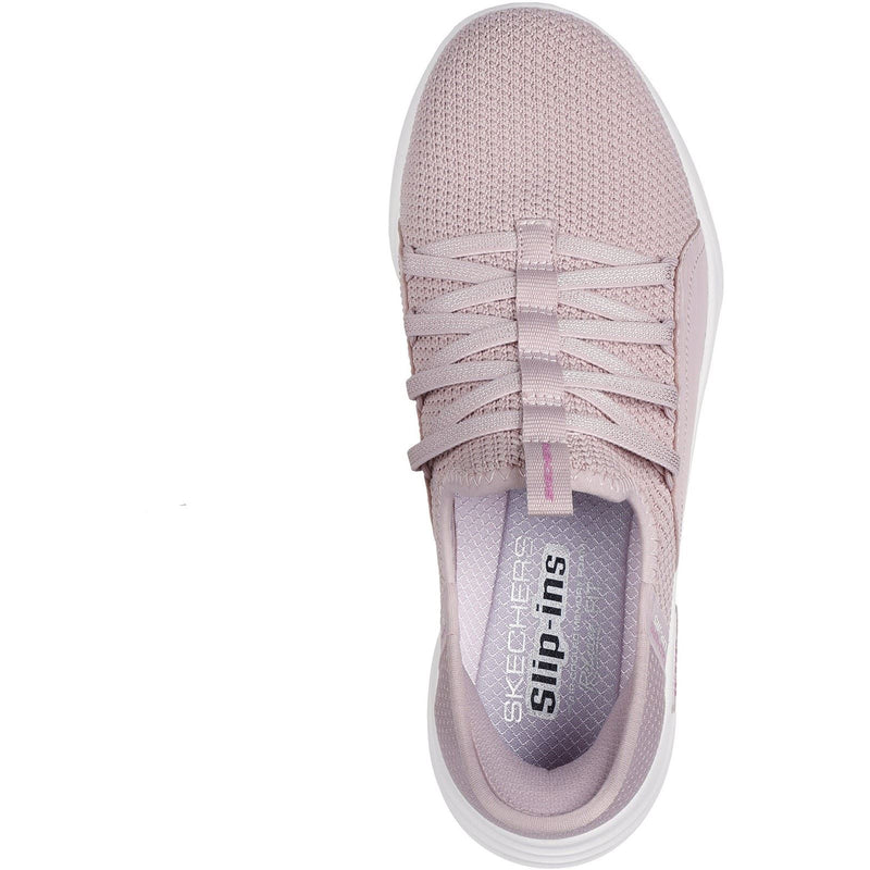 Skechers Relaxed Fit Sport Ballet Chic Chaussures De Sport Femme Légères Mauves