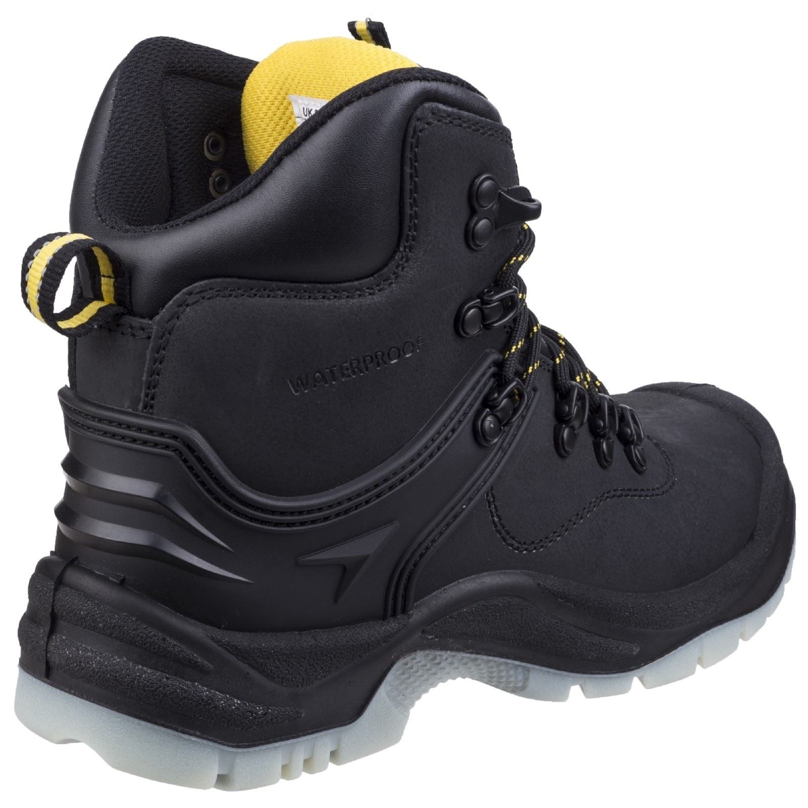 Amblers Safety Bottes De Sécurité En Cuir Noires Fs198