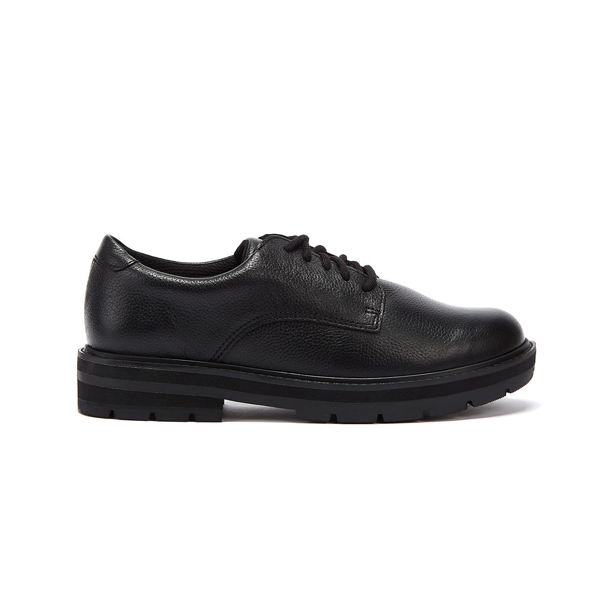 Clarks Prague Lace O Chaussures pour jeunes Noirs