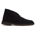 Clarks Originals Desert Bottes Noires En Daim Pour Hommes