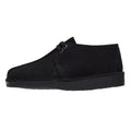 Clarks Chaussures Noires Pour Hommes En Daim Desert Trek De Clarks
