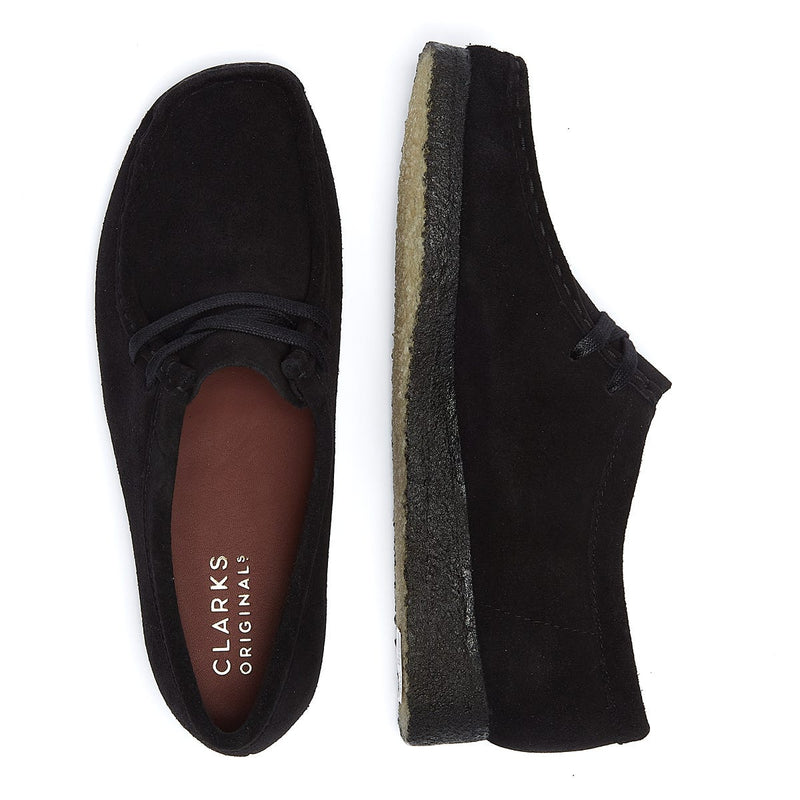 Clarks Originals Wallabee Suede Womens Chaussures noires