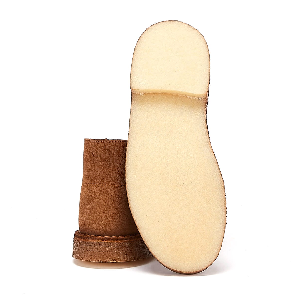 Clarks Originals Desert Trek en daim Bottes Cola pour hommes