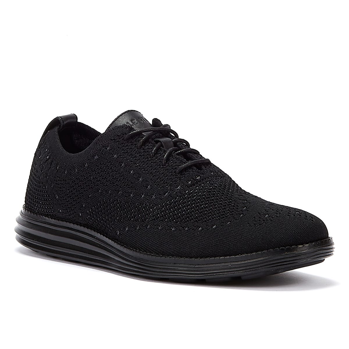Cole Haan Originalgrand Stitchlite Wingtip Oxford Mens Black Shoes