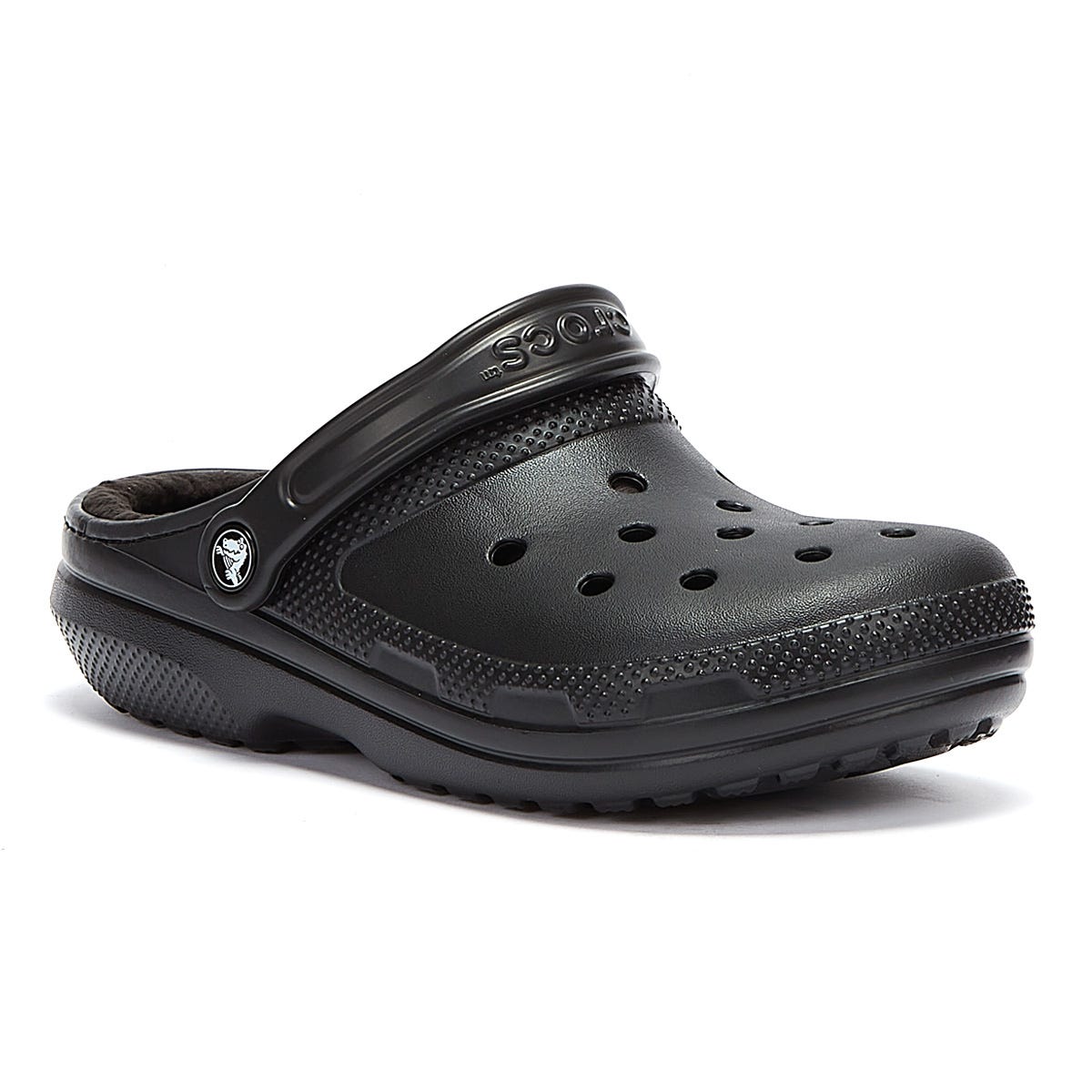 Crocs Classic Lined Femmes Noir Sabots