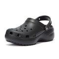 Sabots noirs Crocs Classic Platform pour femmes