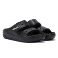 Crocs Classic Cozzzy Sandales noires pour femmes