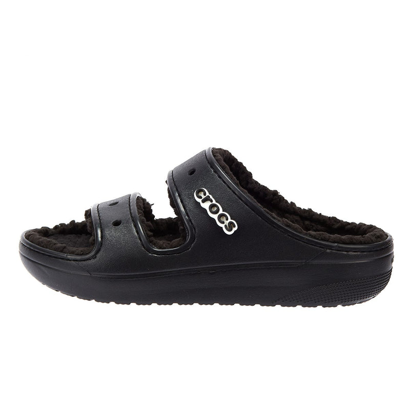 Crocs Classic Cozzzy Sandales noires pour femmes