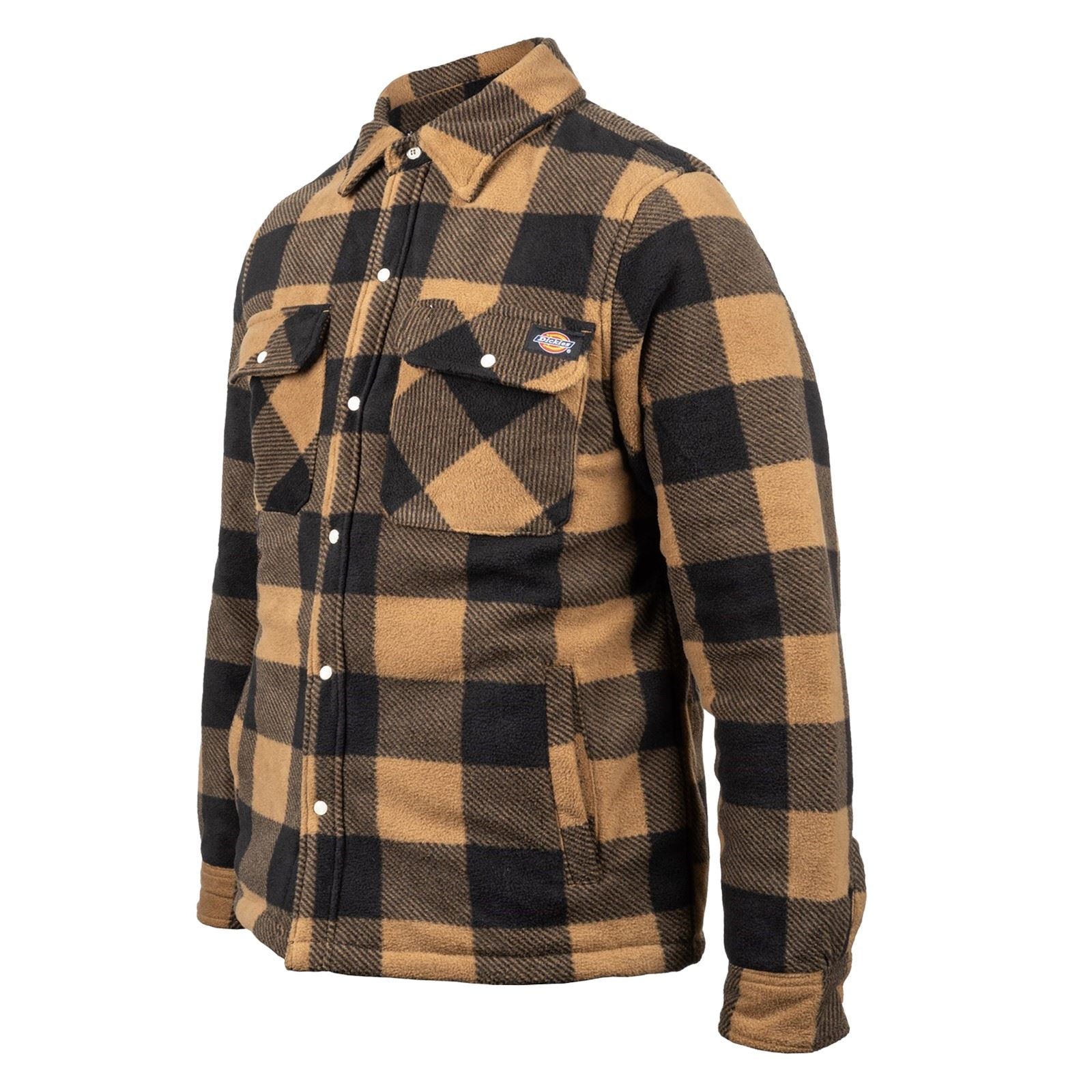 Dickies Portland Chemise Décontractée En Khaki Pour Homme En Polyester