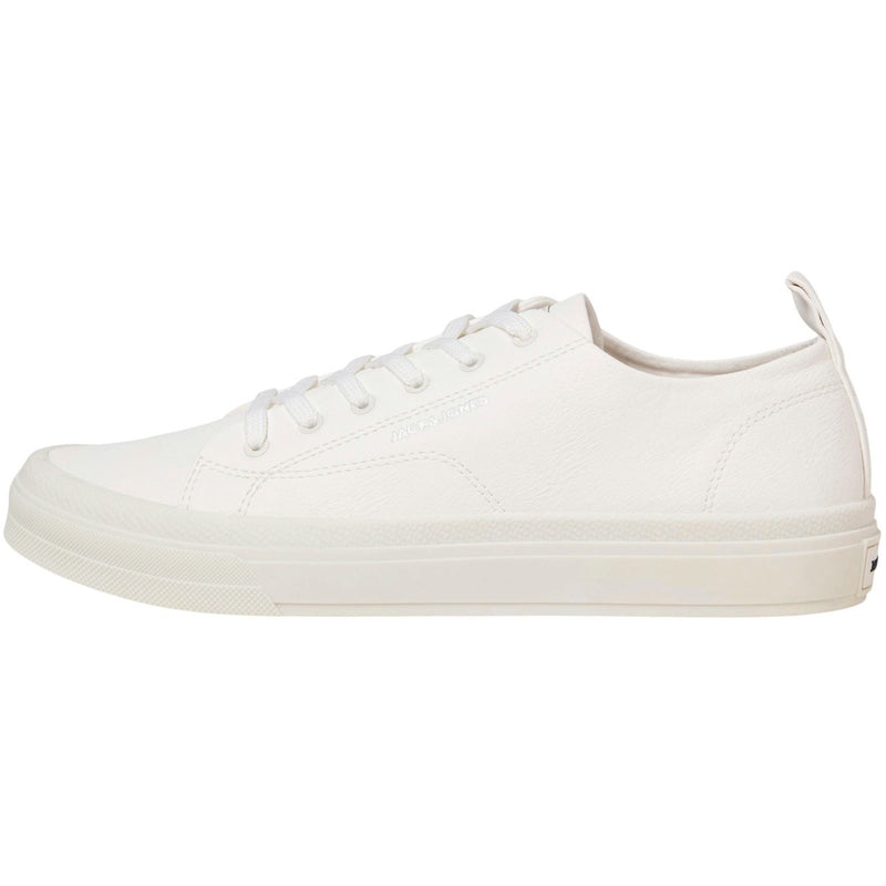 Jack & Jones Bayswater Sneakers Pour Hommes En Polyuréthane Blanc Brillant