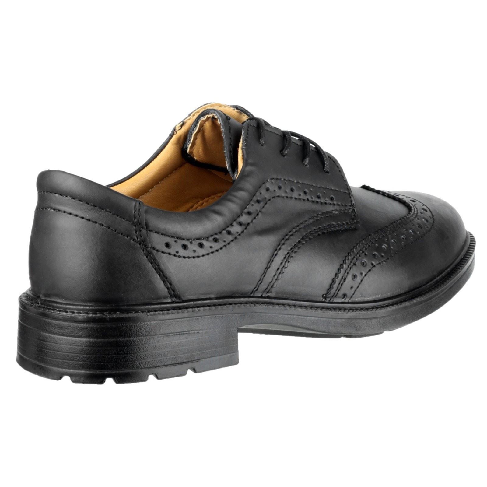 Amblers Safety Chaussures De Sécurité En Cuir Noir Fs44