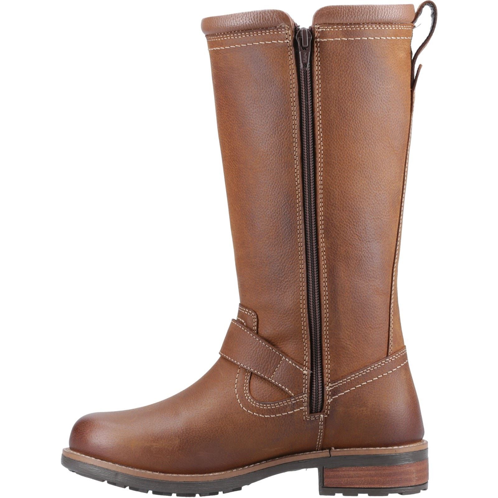 Cotswold Bourton Bottes En Cuir Pour Femme Couleur Marron Clair