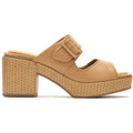 Hush Puppies Poppy Sandales En Cuir Pour Femme Couleur Tan