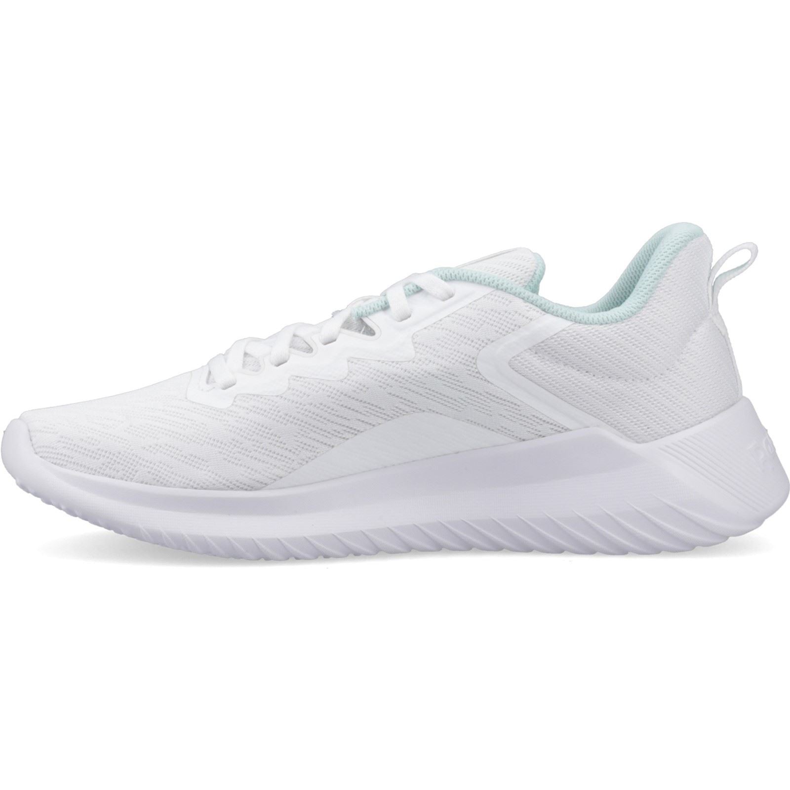Reebok Fluxlite II Baskets Femme Textile Blanc/Glitch Aqua