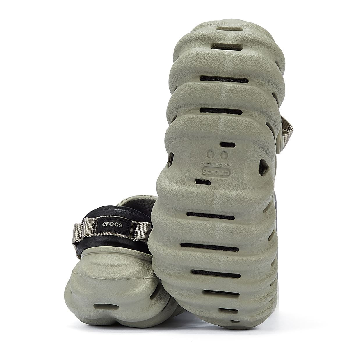 Crocs Echo Sabots Gris