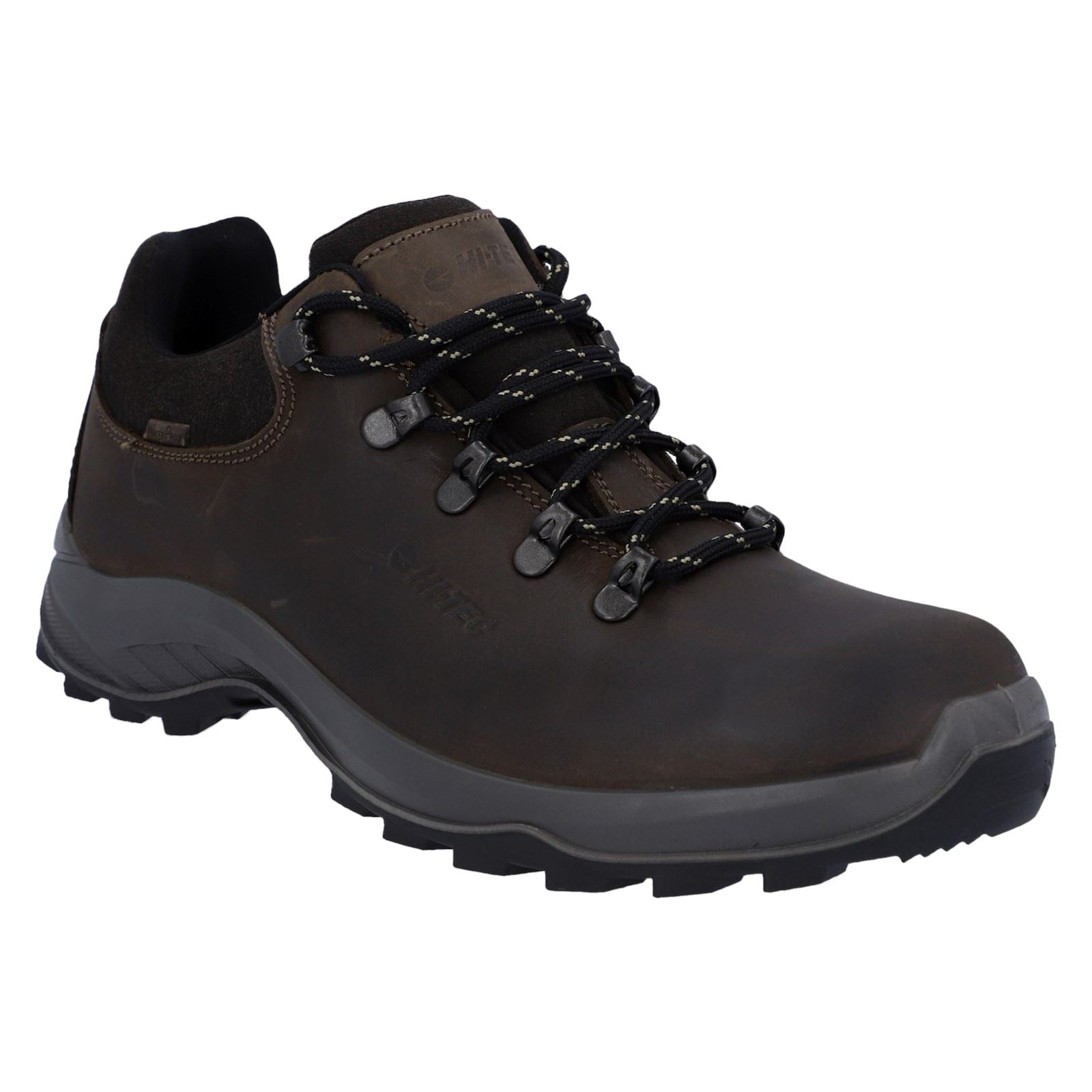 Hi-Tec Walk Lite Camino Ultra Bottes De Randonnée Marron Pour Homme En Cuir