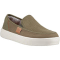 HEYDUDE Sunapee Coastline Mocassins Olive Pour Hommes