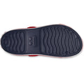Crocs Crocband Play Sandales En Thermoplastique Bleu Marine/rouge Varsity