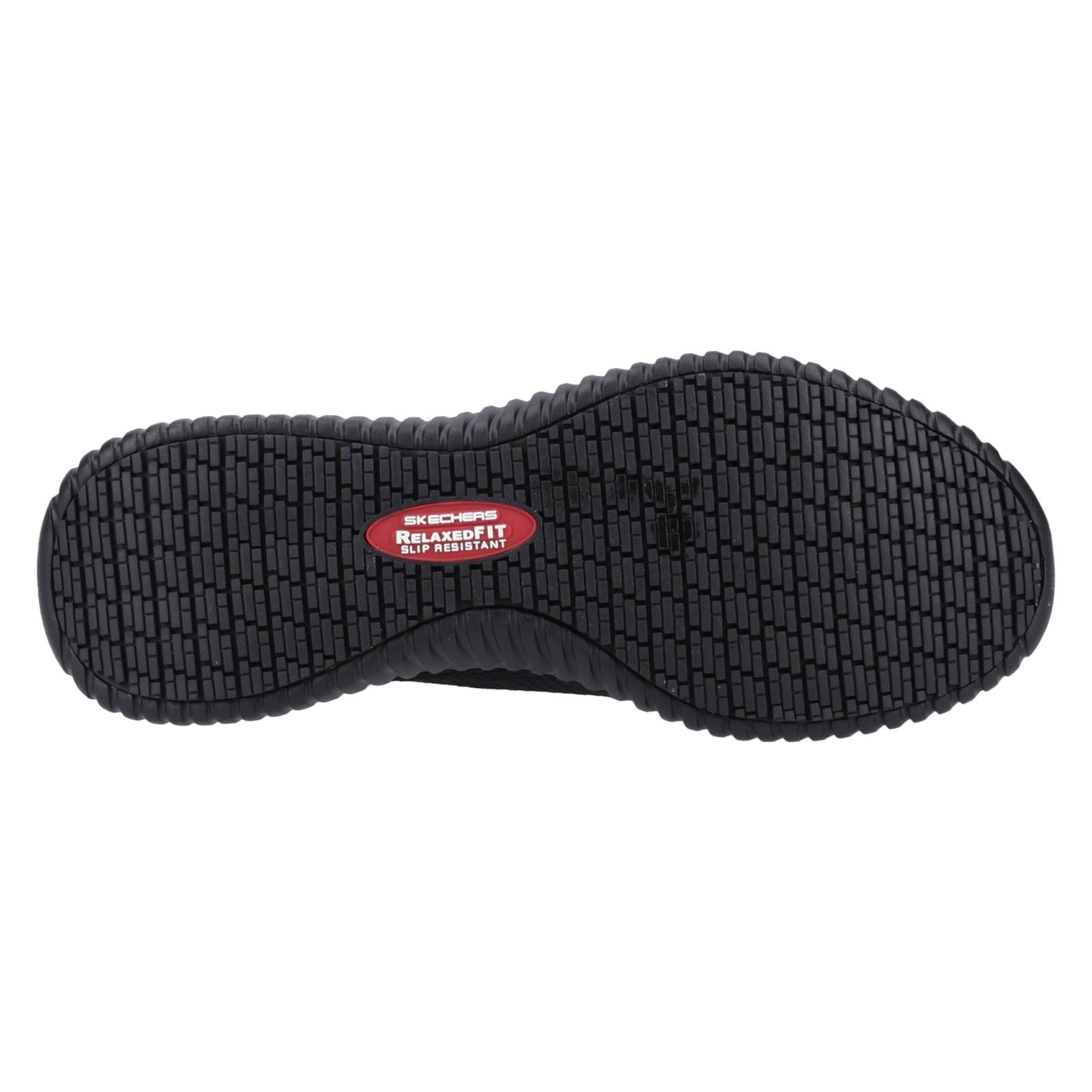 Skechers Workwear Cessnock - Rylind SR Textile Sneakers De Sécurité Pour Hommes Noirs