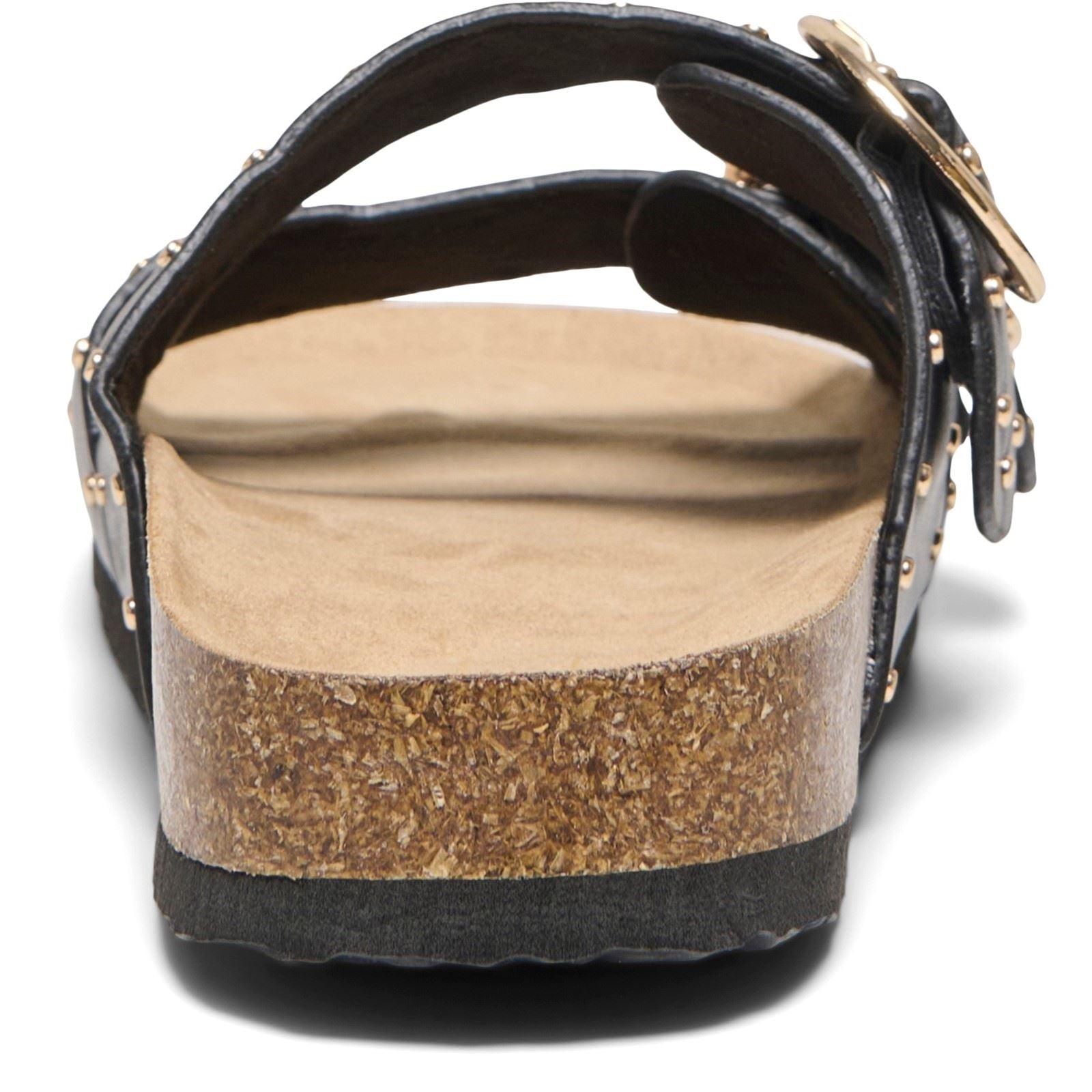 ONLY MAXI 15 Sandales Pour Femmes En Synthétique Noir