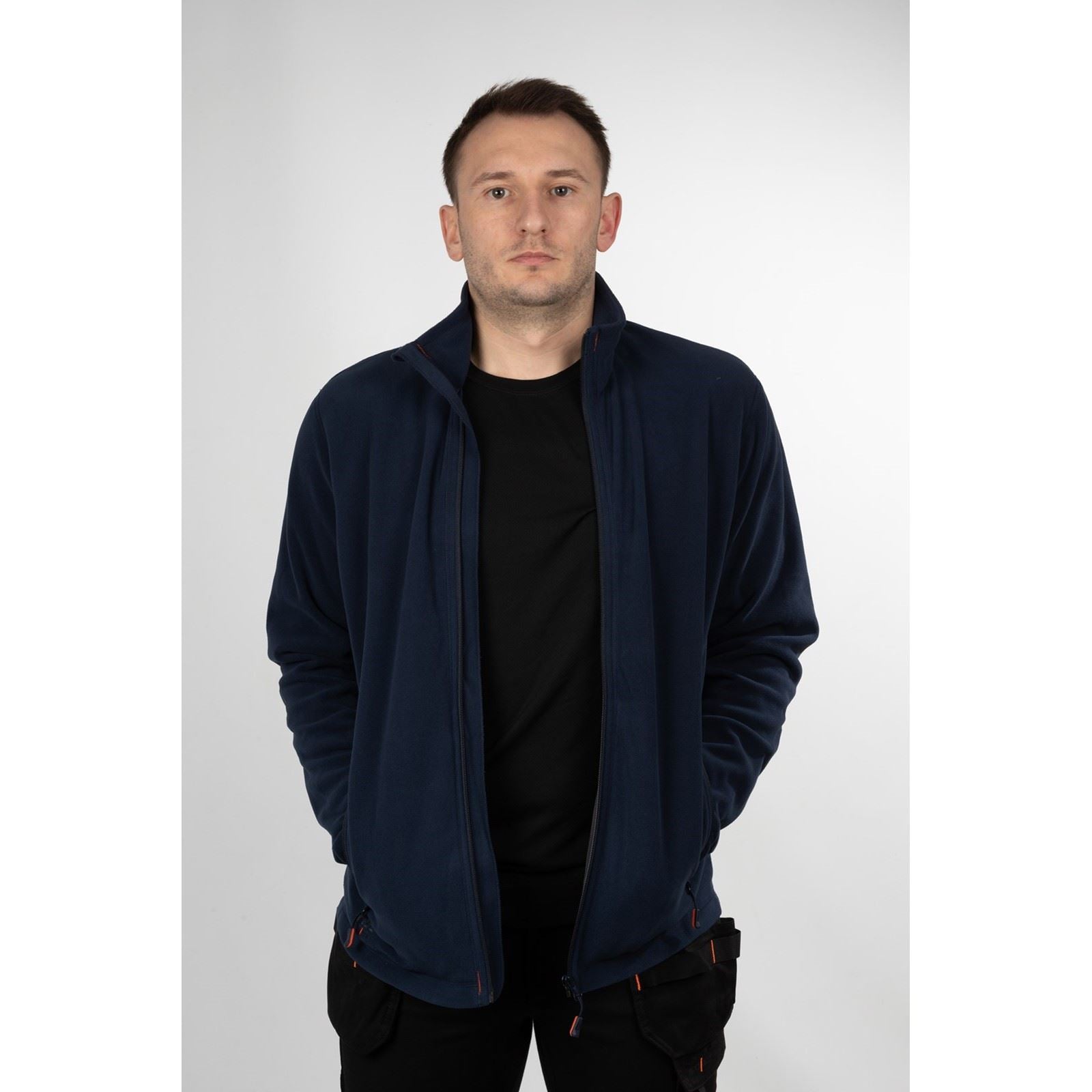 Helly Hansen Workwear Oxford Veste En Polaire Bleue Pour Homme