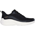 Skechers Bobs Squad Waves Still Wading Sneakers Noires Pour Femmes En Textile