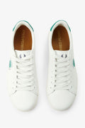 Fred Perry Tennis Cupsole Baskets Blanches En Cuir Pour Hommes