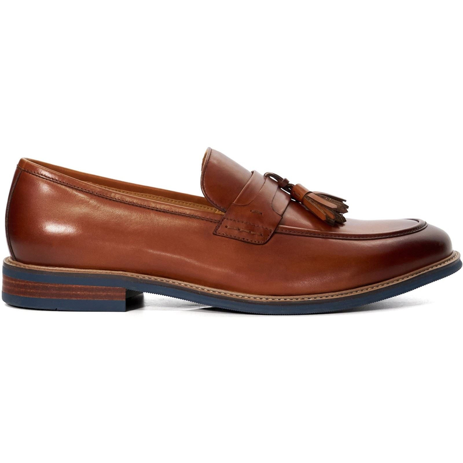 Dune Simley Mocassins En Cuir Pour Hommes Couleur Beige