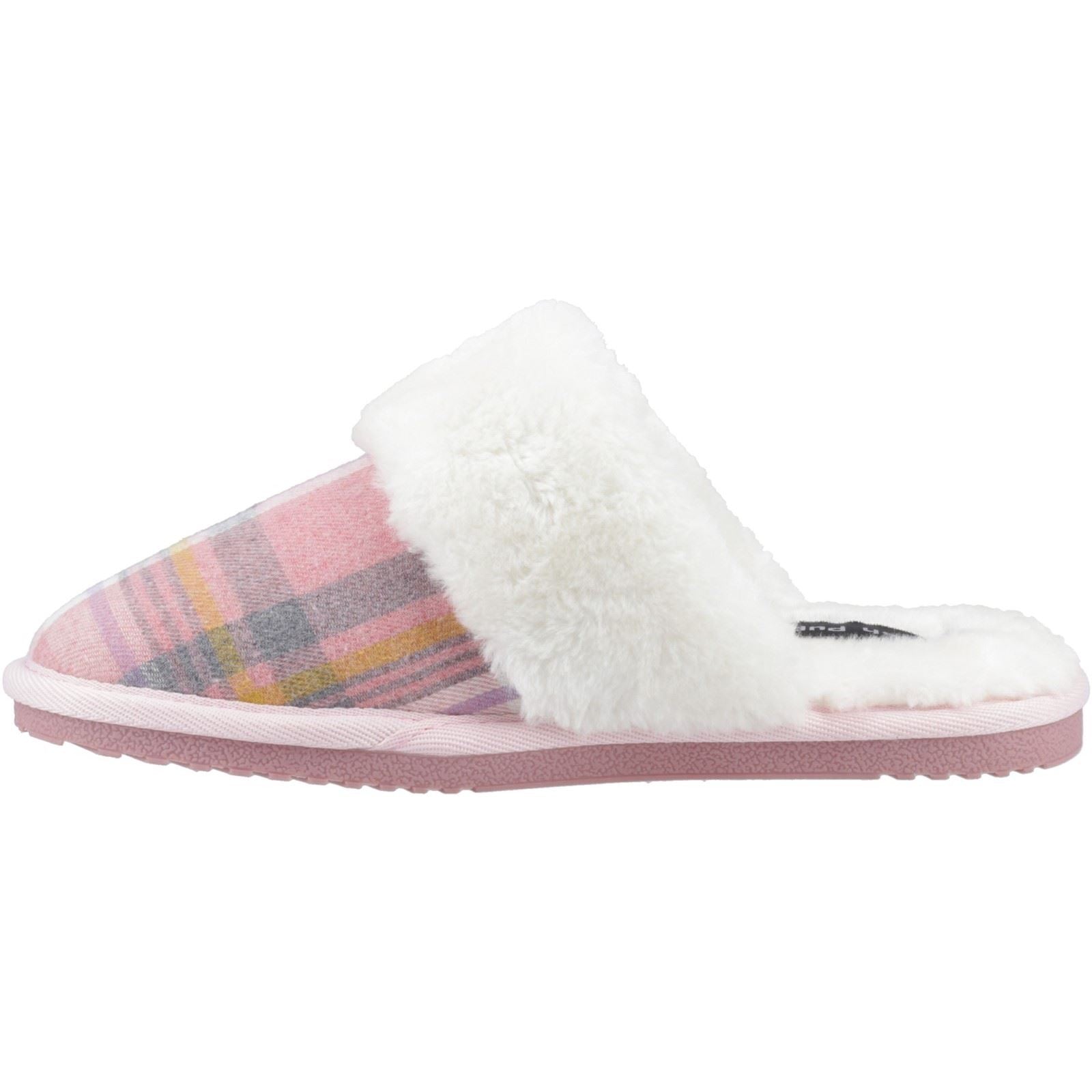 Hush Puppies Arianna Chaussons Roses Pour Femme En Textile