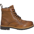 Hunter Cawdor Chaussures Brogues En Cuir Pour Hommes, Couleur Fauve