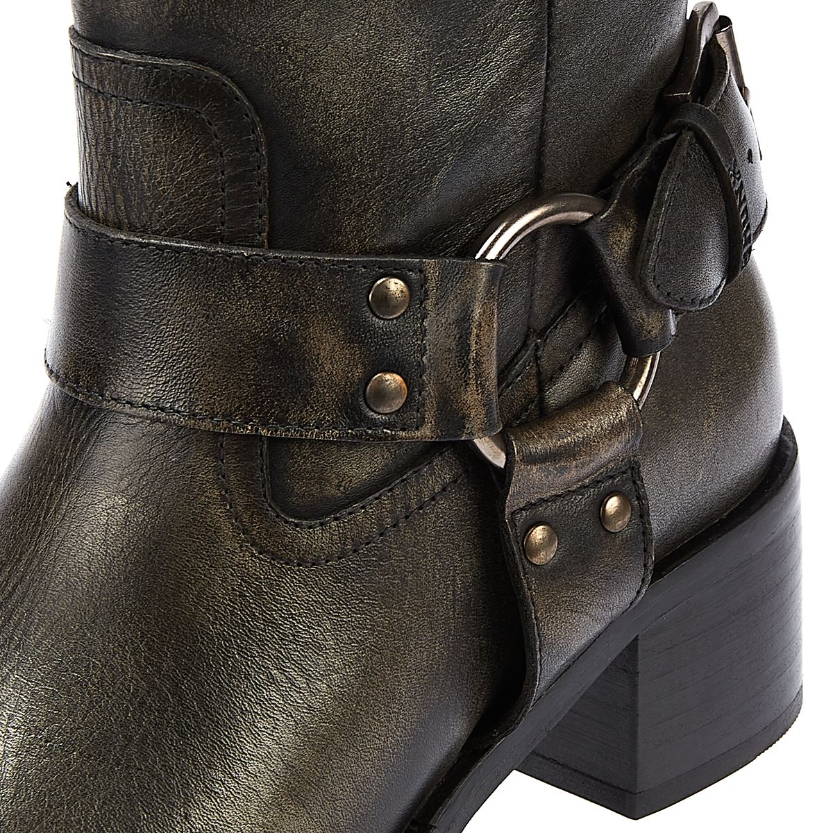 Bronx Bottes Noires Pour Femmes New-Camperos