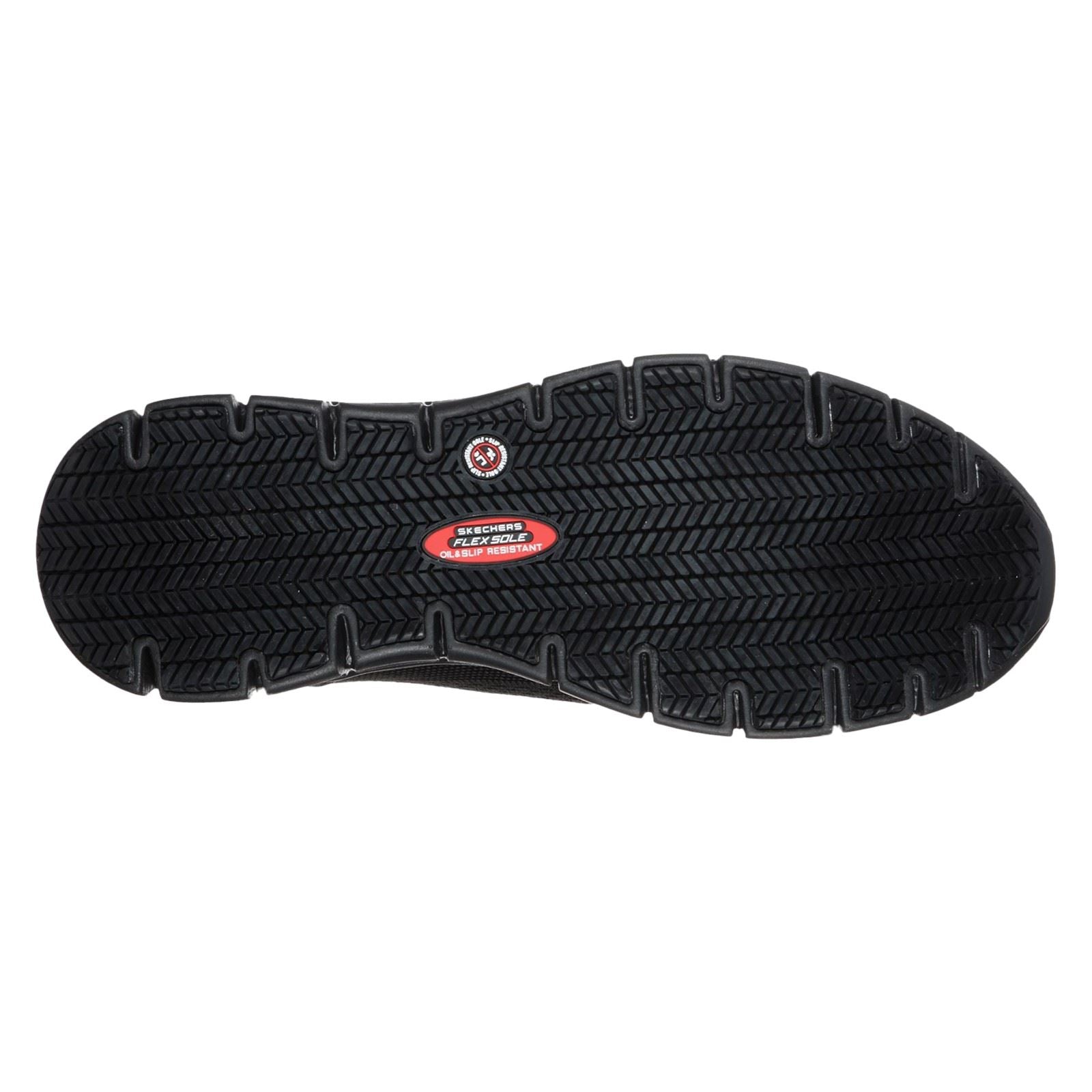 Skechers Workwear Synergy Omat Baskets De Sécurité Noires Pour Hommes