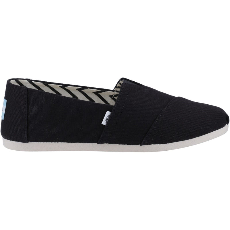 TOMS Alpargata Espadrilles Pour Hommes En Coton 100% Noir