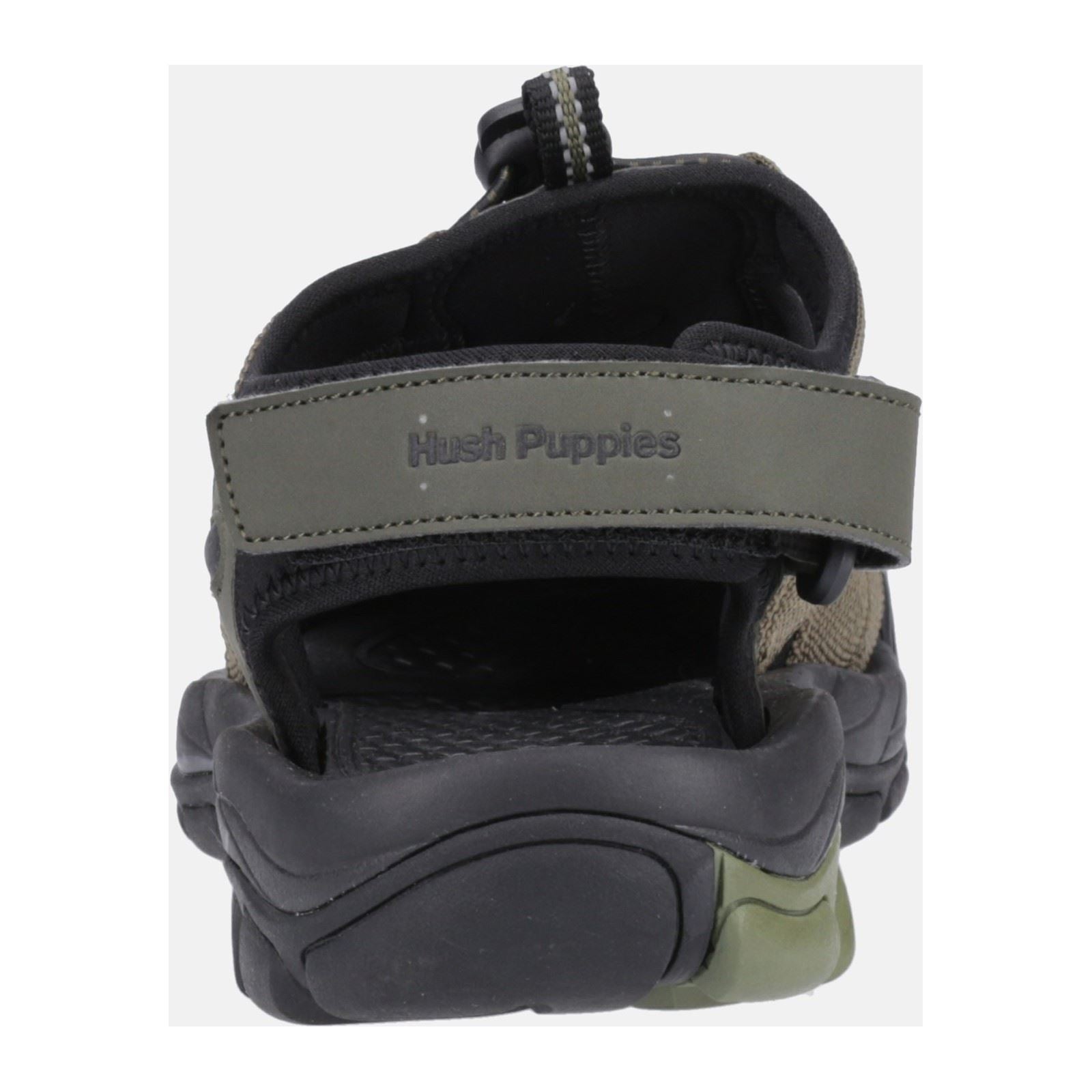 Hush Puppies Peru Sandales Pour Hommes En Polyuréthane/Sangle En Khaki