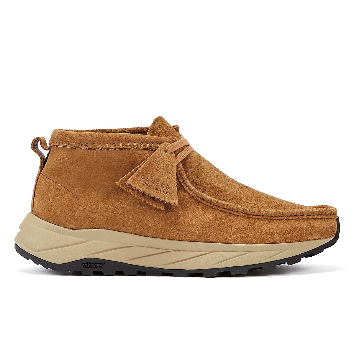 Clarks Originals Wallabee Eden Suede Chaussures à lacets marron pour hommes