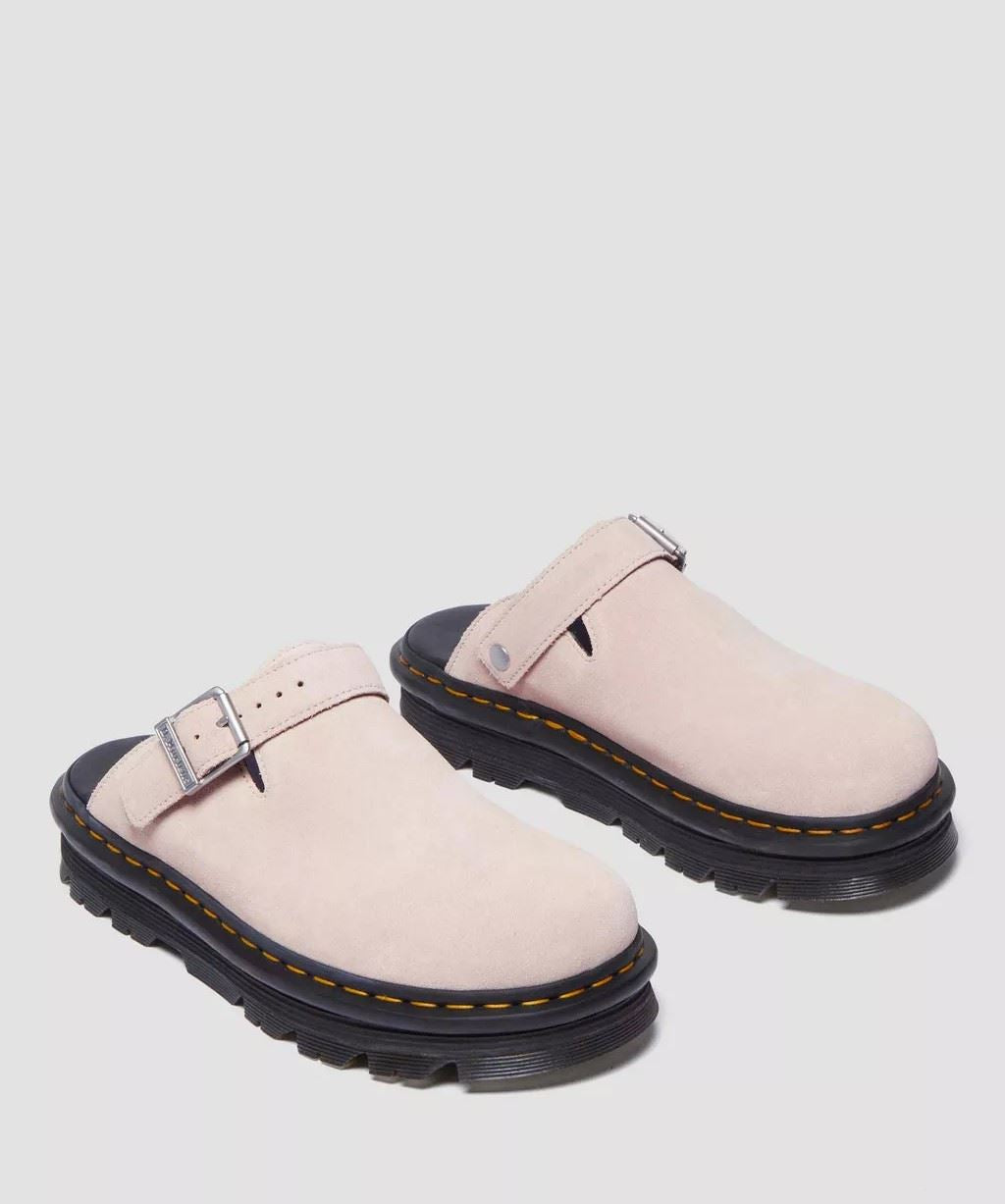 Dr. Martens Zebzag EH Mules Roses Pour Femmes En Suède