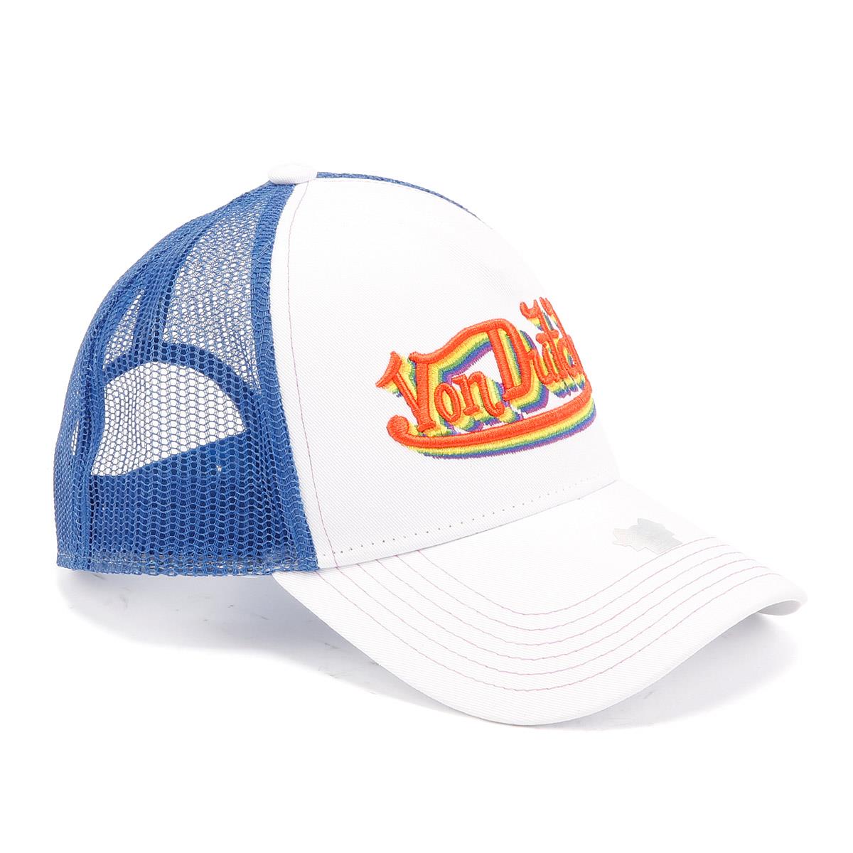 Von Dutch Trucker Newark Casquettes En Coton Blanc