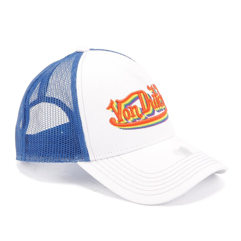 Von Dutch Trucker Newark Casquettes En Coton Blanc