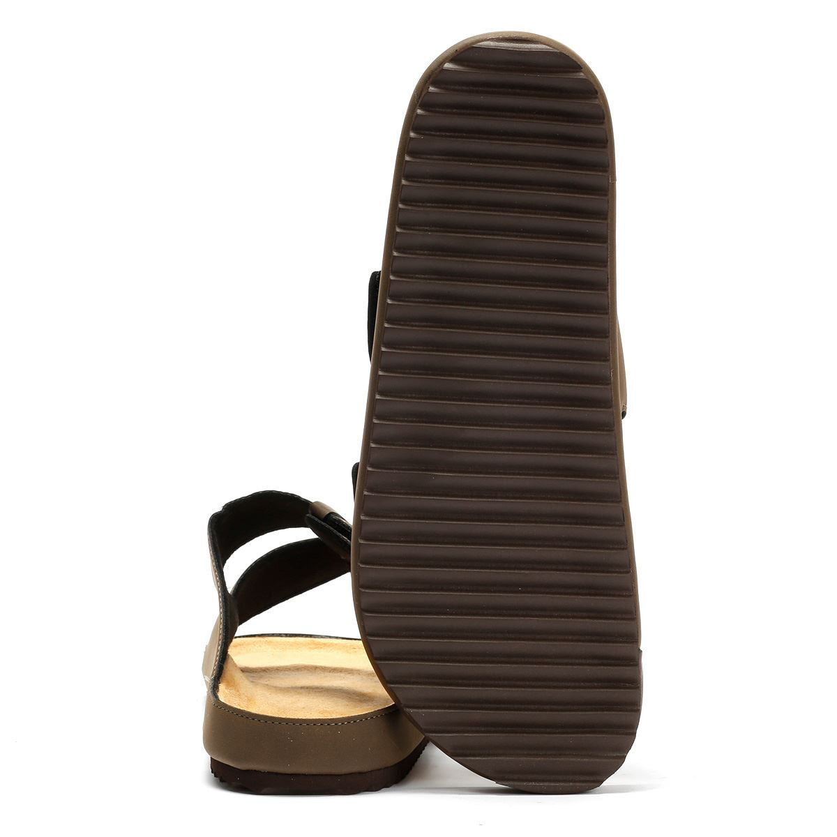 Penguin Panache Sandales Marron Pour Hommes