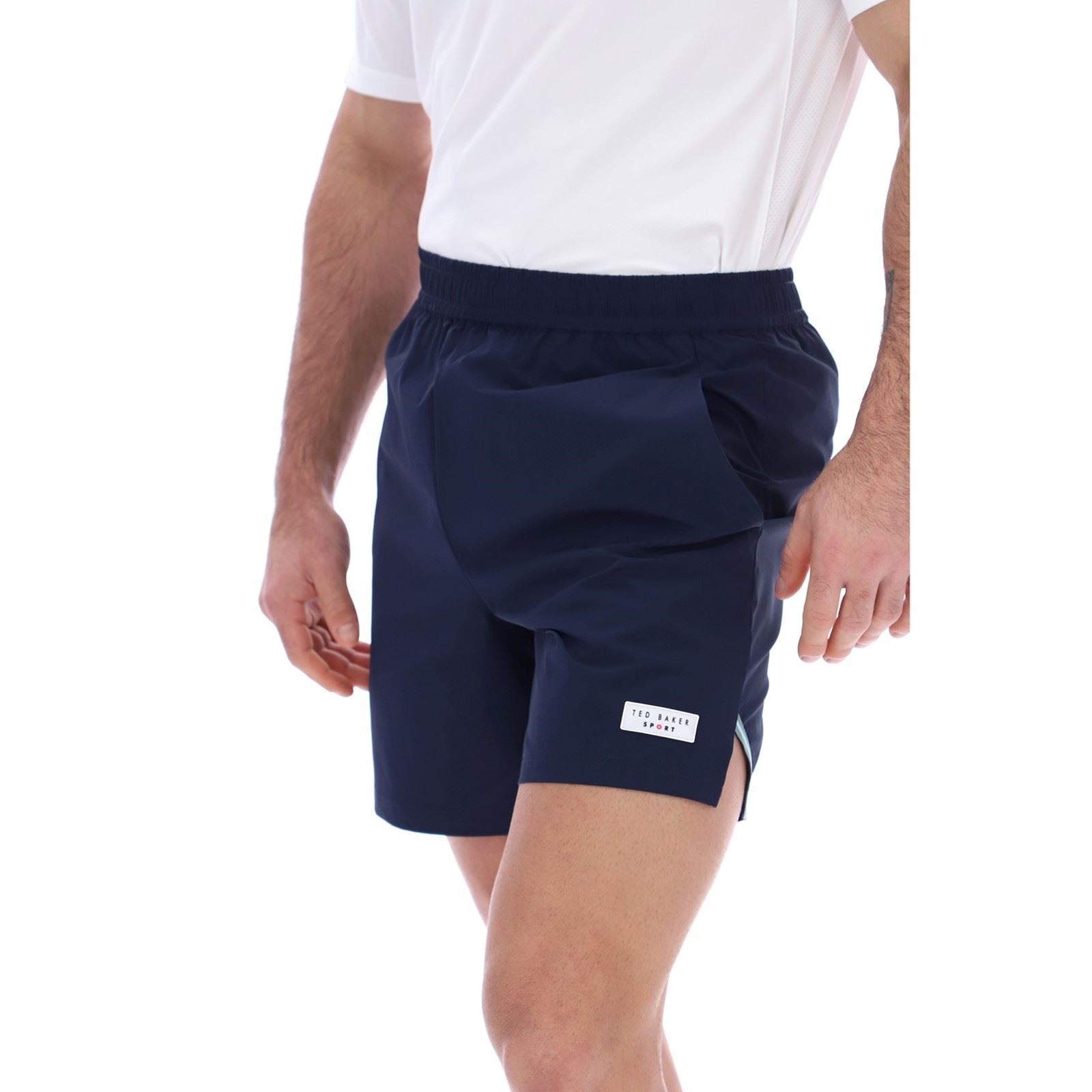 Ted Baker THEODORE TBMSS2620 Shorts De Sport Actifs Pour Hommes En Bleu